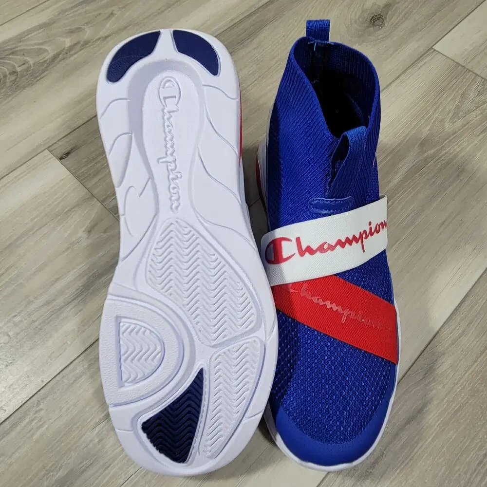 Champion Sneaker Women's 9W White/Blue Lady Legend V Over